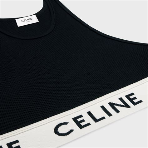 celine bra in athletic knit 